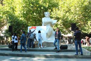 YerevanART is held in Saryan park: “The painting for my Yerevan”