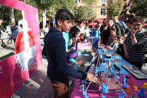 Innovative exhibition “Smart Yerevan” in the are of Cascade complex