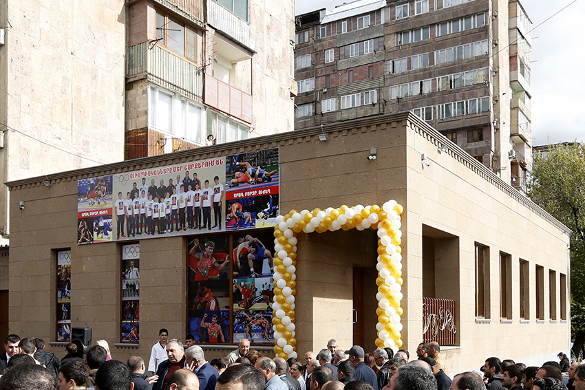 New building of children and youth sport complex of Kanaker-Zeytun has opened in Yerevan