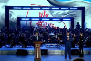 Artavazd Peleshyan, Nara Shlepchyan, Razmik Davoyan and Ralf Yirikyan were awarded the title of “Honorary citizen of Yerevan” with solemnity