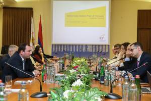 Mechanisms and events of the implementation of “Green city” action plan of Yerevan have been discussed