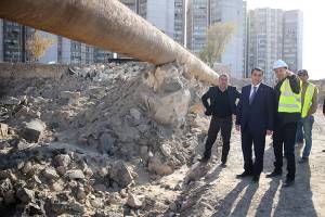 Construction of the new motorway connecting Davtashen with Ashtarak highway to is going on in accordance with the schedule