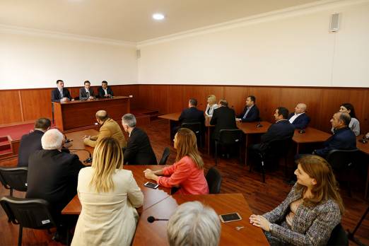 Երևանի քաղաքապետ Հայկ Մարությանը Էրեբունի վարչական շրջանի աշխատակազմին է ներկայացրել նորանշանակ ղեկավարին