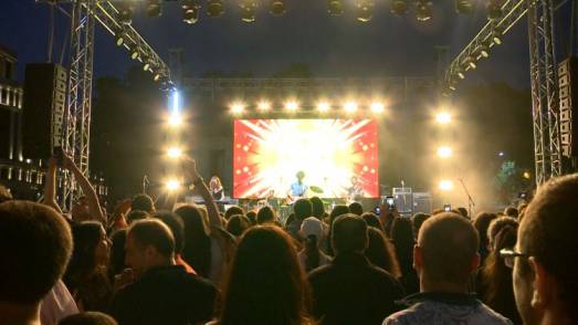 «Նեմրա» և «Որդան կարմիր» ռոք խմբերի բացօթյա համերգը` Երևանում