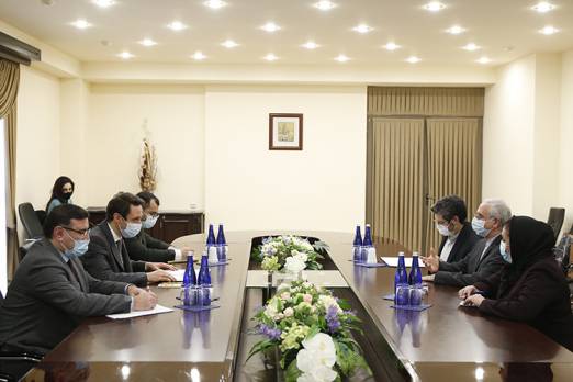 Айк Марутян принял посла Ирана