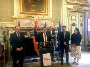 Сотрудничество между Ереваном и Лионом имеет большой потенциал для развития: делегация во главе с первым заместителем мэра посетила город-партнер