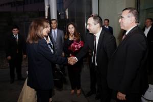 Mayor of Paris Anne Hidalgo arrived in Armenia with an official visit