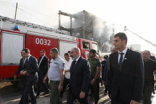 RA Prime Minister accompanied by Yerevan Mayor visits area of Surmalu TC