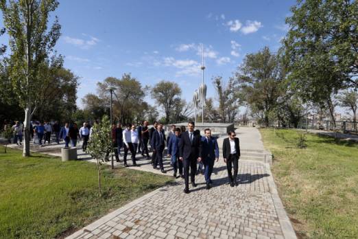 Հիմնանորոգումից հետո վերաբացվել է Նոր Արաբկիր զբոսայգին