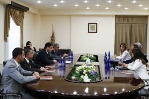Yerevan Mayor Hrachya Sargsyan welcomes IBM EDA Vice President, GIT Laureate Doctor Leon Stok