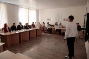 Students exchange program with Germany: Levon Hovhannisyan meets participants
