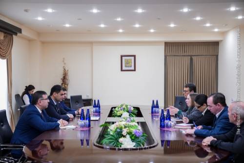Mayor Hrachya Sargsyan receives US Ambassador to Armenia Lynn Tracy
