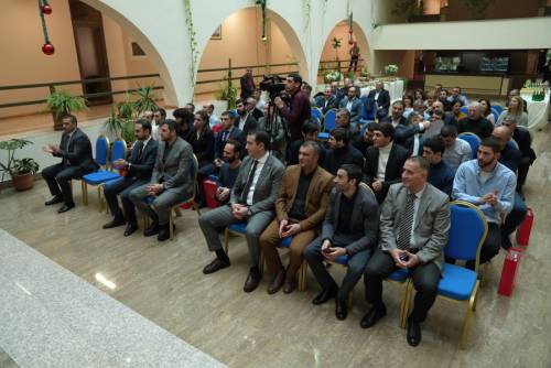 Top ten best sport people of Yerevan are hosted at Yerevan Municipality