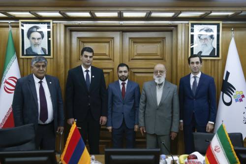 “Today we create new history to hand it down to generations”: Yerevan Mayor’s meeting with Chairman of Tehran City Council
