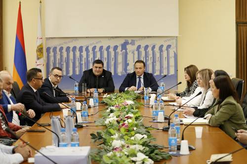 Experience exchange in social sphere between Yerevan Northern Macedonia