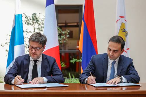 Mutual Declaration on the Establishment of "Fraternal Ties" Signed Between Yerevan and Marseille