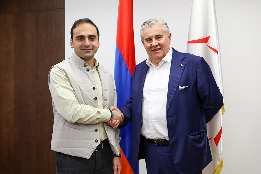 Mayor of Yerevan Tigran Avinyan Met with the CEO of Italian Company "Renco"