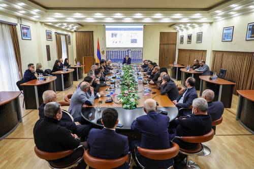 Mayor Tigran Avinyan Discusses Yerevan’s Urban Development Programs with Developers