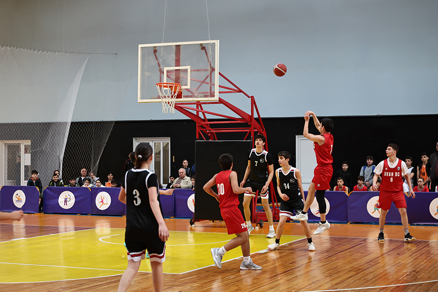 Yerevan Stage of the "School Basketball League" Concludes