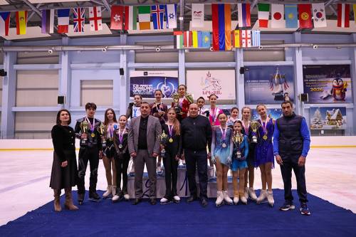 The “Yerevan Mayor’s Cup” International Open Figure Skating Competition Concludes