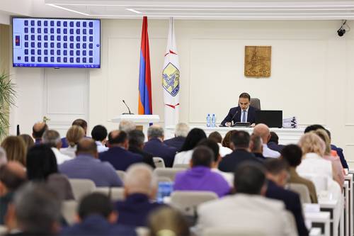 Գումարվել է Երևանի ավագանու  7-րդ  նստաշրջանի 1-ին նիստը