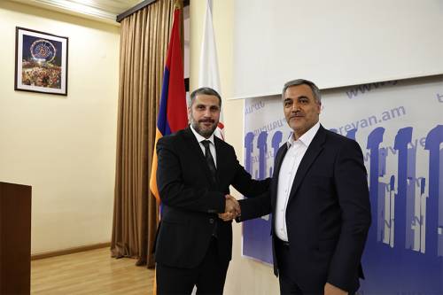 Երևանի քաղաքապետի առաջին տեղակալ Արմեն Փամբուխչյանն ընդունել է Թեհրանի իր գործընկերոջը