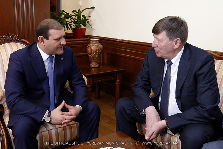 Тарон Маргарян: Между Ереваном и Санкт-Петербургом установилось эффективное сотрудничество