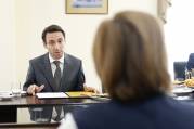Քաղաքապետ Հայկ Մարությանը հանդիպել է Սանկտ Պետերբուրգի փոխնահանգապետ Աննա Միտյանինայի հետ