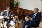 Երևանի քաղաքապետ Հայկ Մարությանը հանդիպել է Մարսելի քաղաքապետի տեղակալ Դիդիե Փարաքյանի հետ