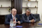 Member of legendary “Ararat-73” football team Suren Martirosyan is awarded with Yerevan Mayor’s Gold Medal