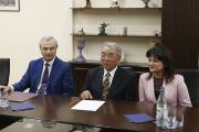 Mayor Hayk Marutyan had a meeting with Japanese scientist Takeo Kanade