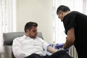 Yerevan Mayor joined World Blood Donor Day and donated blood