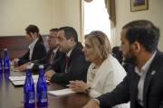 First deputy Mayor meets President of “France-Armenia” Friendship Group of French Senate